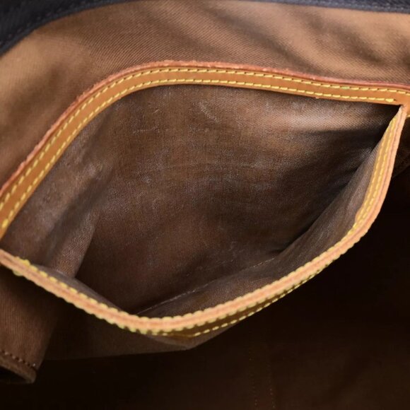 LOUIS VUITTON Flanerie 45 Shoulder Bag Monogram Leather Brown - Picture 3 of 16